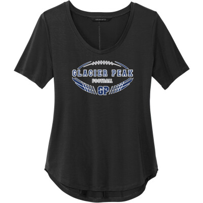 Women's Stretch Jersey Relaxed Scoop Tee