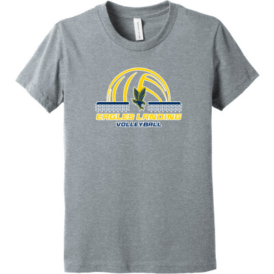 Bella+Canvas Youth Heather CVC Tee