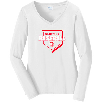 Women's Long Sleeve Fan Favorite V-Neck Tee