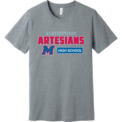 Bella+Canvas Unisex Heather CVC Short Sleeve Tee