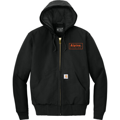 Carhartt Quilted-Flanne-Lined Duck Active Jac