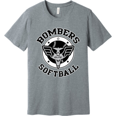 Bella+Canvas Unisex Heather CVC Short Sleeve Tee