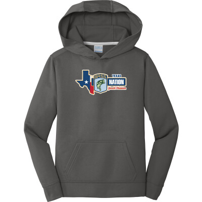 Youth Performance Fleece Pullover Hooded Sweatshirt