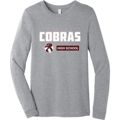 Bella+Canvas Unisex Heather CVC Long Sleeve Tee