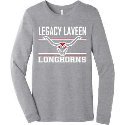 Unisex Heather CVC Long Sleeve Tee