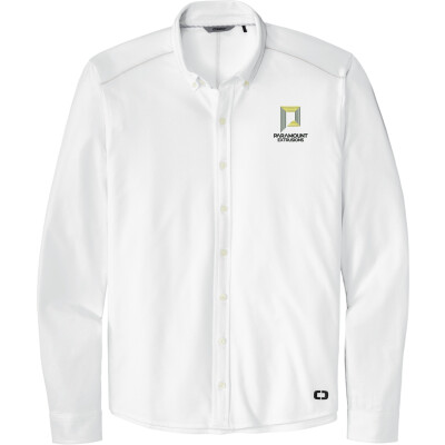 OGIO Code Stretch Long Sleeve Button-Up