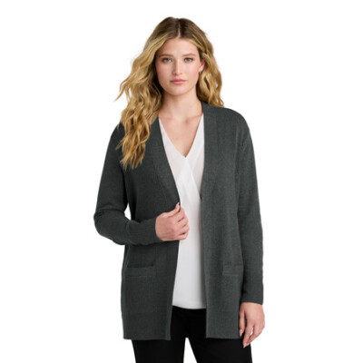 PORT AUTHORITY Women's Easy Care Open-Front Cardigan Sweater - LSW2890 (EMB)
