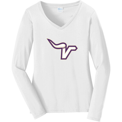 Women's Long Sleeve Fan Favorite V-Neck Tee