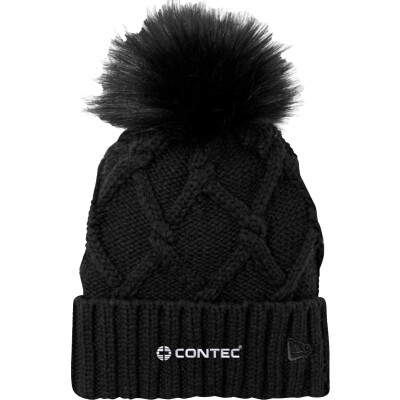 NEW ERA Faux Fur Pom Beanie