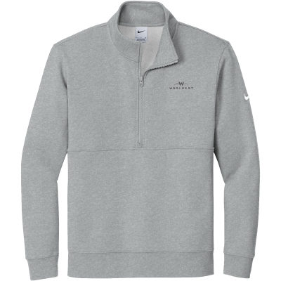Nike Club Fleece Sleeve Swoosh 1/2-Zip