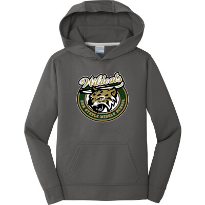 Youth Performance Fleece Pullover Hooded Sweatshirt