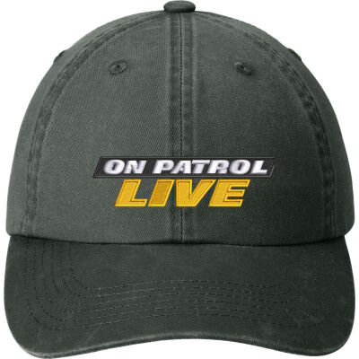 On Patrol: Live Garment Washed Dad Cap - Embroidered