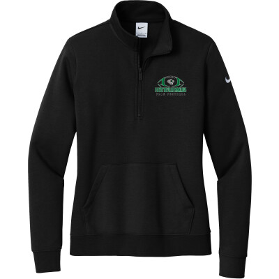 Nike Women's Club Fleece Sleeve Swoosh 1/2-Zip