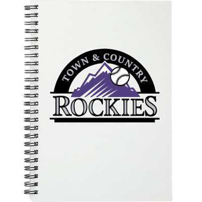 Spiral Bound 6x8 Notebook