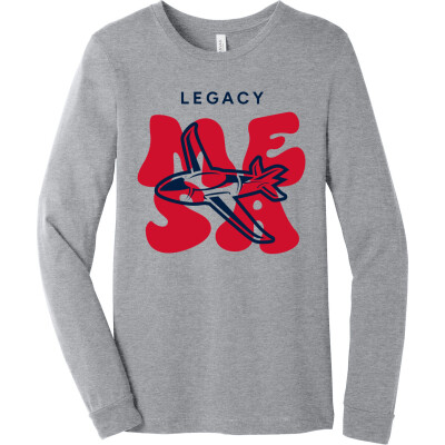 Unisex Heather CVC Long Sleeve Tee