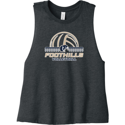 Bella+Canvas Women’s Racerback Cropped Tank