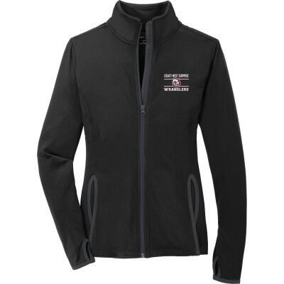 Women's Sport-Wick Stretch Contrast Full-Zip Jacket