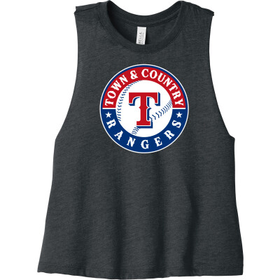 Bella+Canvas Women’s Racerback Cropped Tank