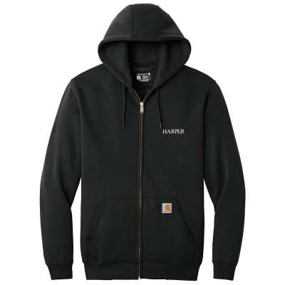 CARHARTT Men's Midweight Hooded Zip-Front Sweatshirt (DTF)
