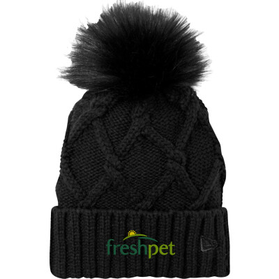 NEW ERA Faux Fur Pom Beanie