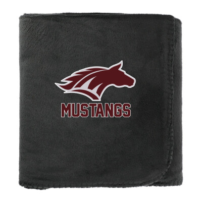 100% Recycled PET Fleece Blanket with RPET Pouch