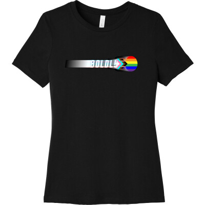 Boldly Gay - Women's Relaxed Jersey Short Sleeve Tee