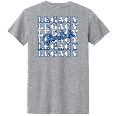 Youth Heather CVC Short Sleeve Tee