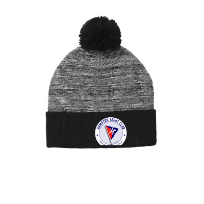 Heather Pom Pom Beanie