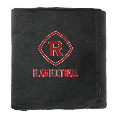 100% Recycled PET Fleece Blanket with RPET Pouch