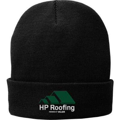 Fleece-Lined Knit Cap