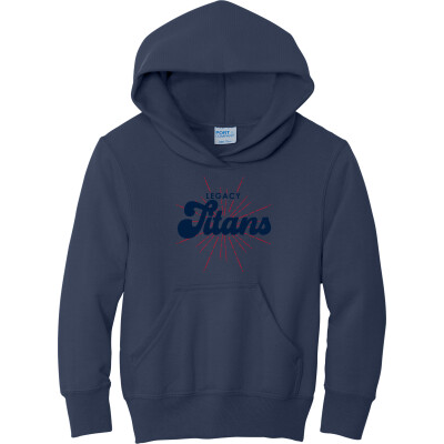 Youth Core Fleece Pullover Hooded Sweatshirt