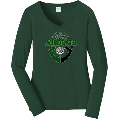 Women's Long Sleeve Fan Favorite V-Neck Tee