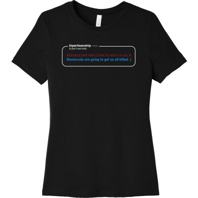 Bipartishirt - Women's Relaxed Jersey Short Sleeve Tee