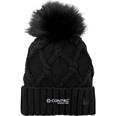 NEW ERA Faux Fur Pom Beanie
