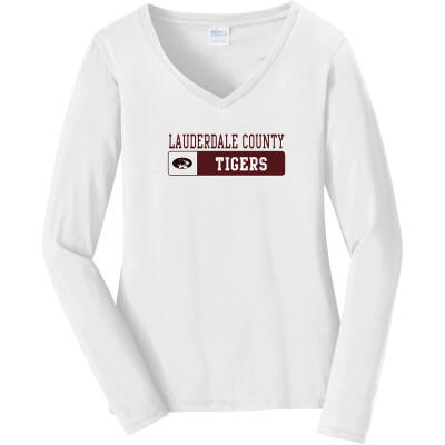 Women's Long Sleeve Fan Favorite V-Neck Tee