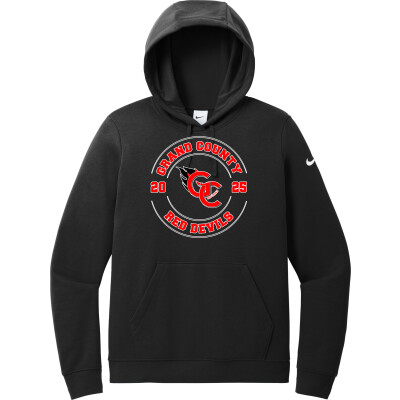 Nike Women's Club Fleece Sleeve Swoosh Pullover Hoodie