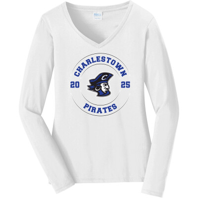Women's Long Sleeve Fan Favorite V-Neck Tee