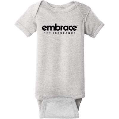 Infant Short Sleeve Baby Rib Bodysuit