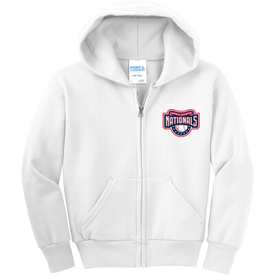 Youth Core Fleece Full-Zip Hooded Sweatshirt