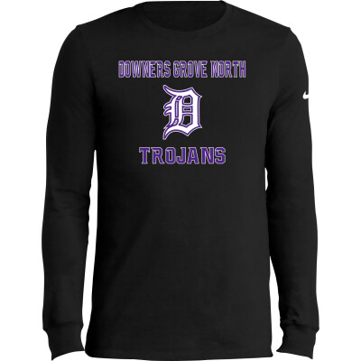 Nike Dri-FIT Cotton/Poly Long Sleeve Tee