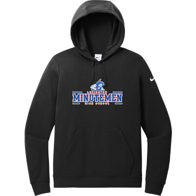 Nike Women's Club Fleece Sleeve Swoosh Pullover Hoodie