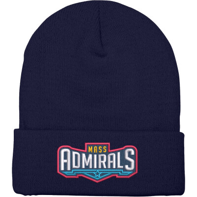 Mass Admirals Adult Cuffed Knit Beanie