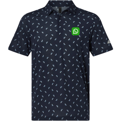 ADIDAS Men's Ultimate365 Mesh Print Polo (EMB)