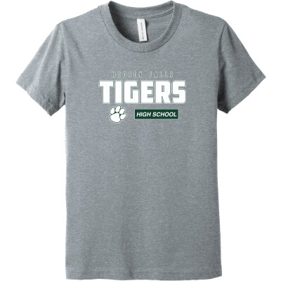 Bella+Canvas Youth Heather CVC Tee