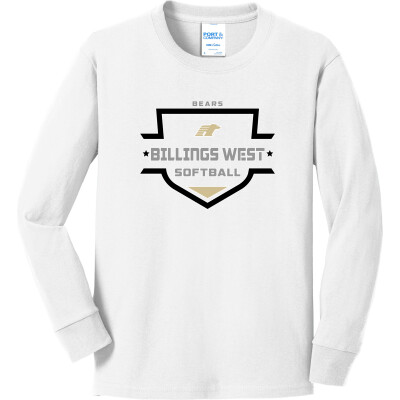 Youth Long Sleeve Core Cotton Tee