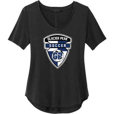 Women's Stretch Jersey Relaxed Scoop Tee