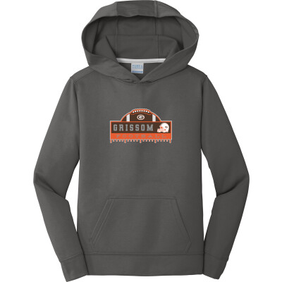 Youth Performance Fleece Pullover Hooded Sweatshirt