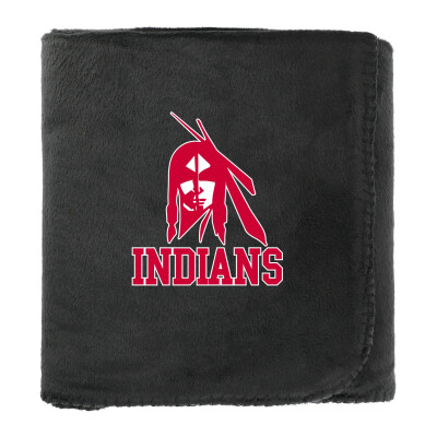 100% Recycled PET Fleece Blanket with RPET Pouch