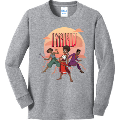 Team Chosen Tree of Freedom Youth Long Sleeve Cotton Tee