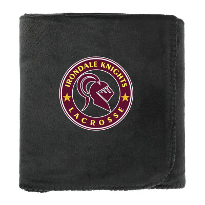 100% Recycled PET Fleece Blanket with RPET Pouch